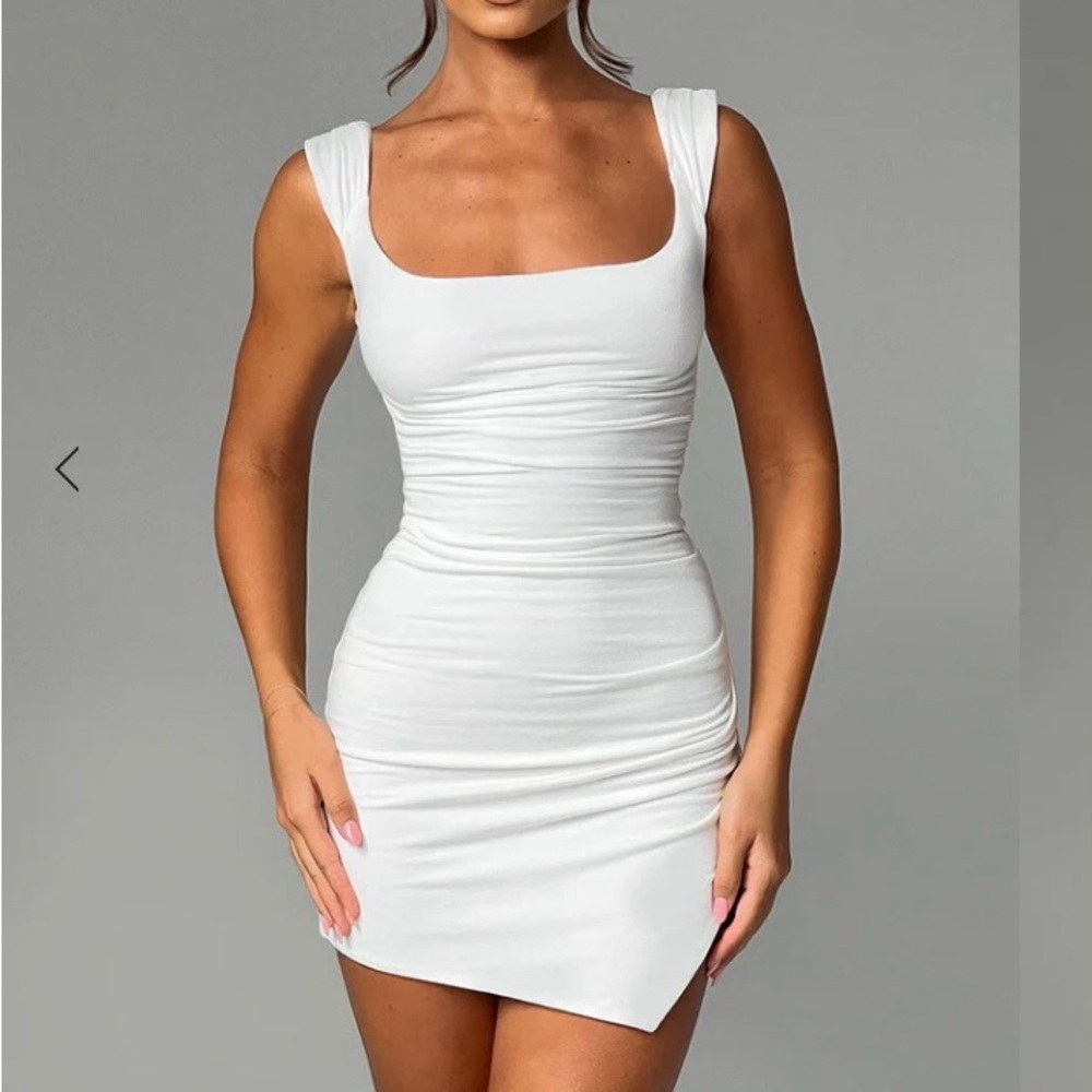 BabyBoo Ria Mini Dress - White
